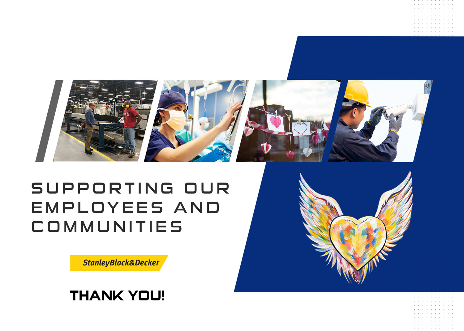 斯坦利黑＆甲板Commits Financial Support and Expertise to Benefit Communities and Employees During COVID-19 Pandemic