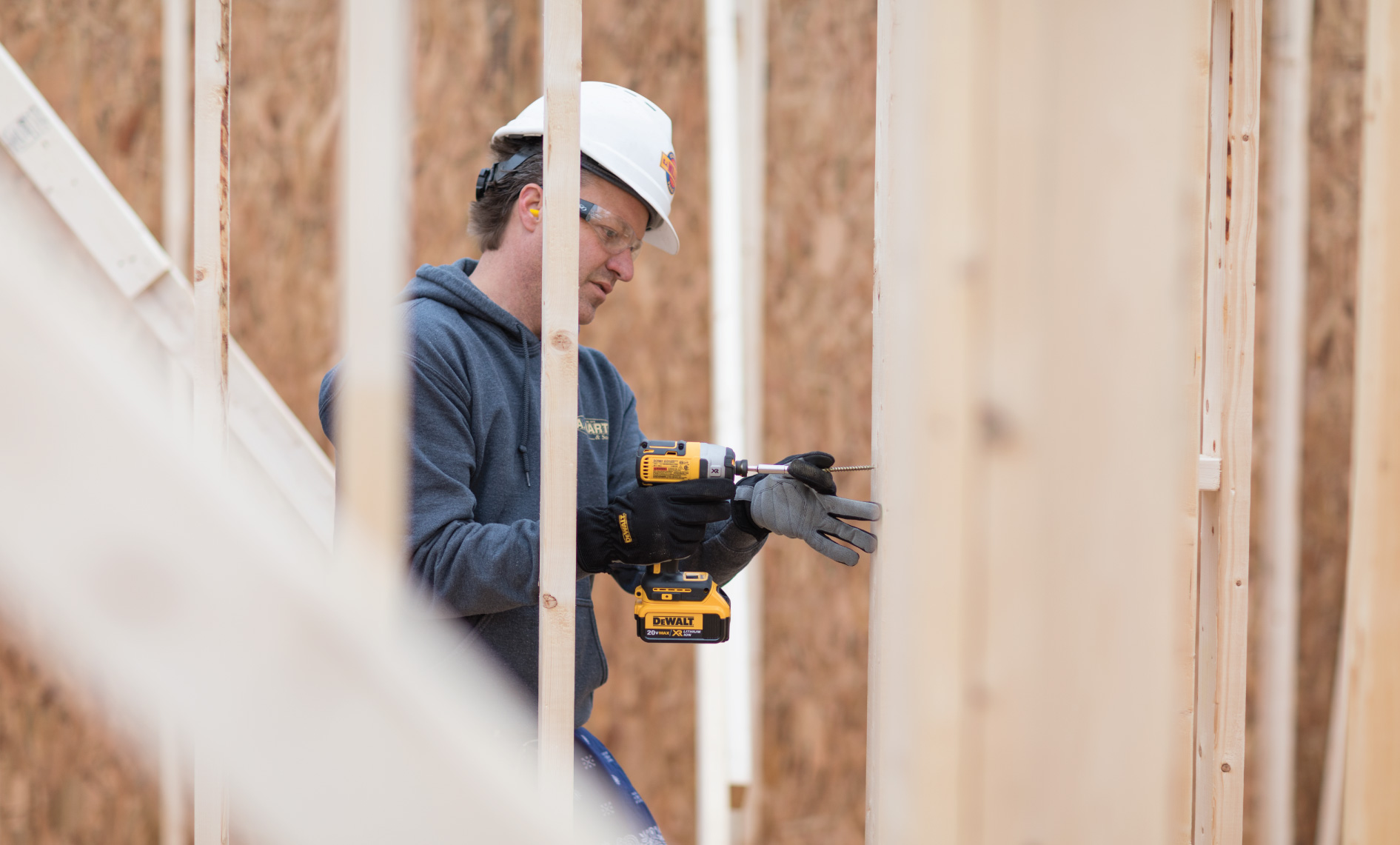 Dan Martin, Construction Worker