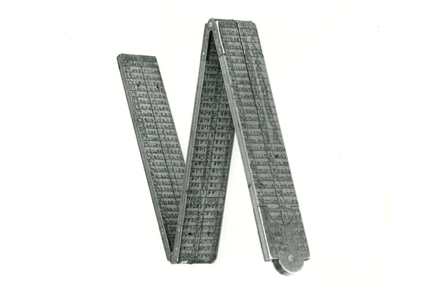 The iconic Stanley folding rule